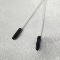 Bâtons flexibles légers en fibre de verre pour le poteau de bâton de drapeau de danse de louange de culte
