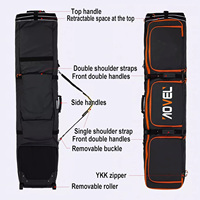 Sac de snowboard à roulettes pliable avec roues sac de ski à roulettes pour le voyage en avion sac de snowboard à roulettes étanche