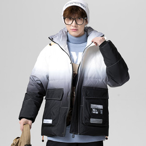 Chaud shad couleur hommes gonflés doudoune hiver veste matelassée hiver doudoune - Product Image 5