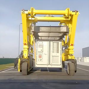 30 Ton 50 Ton 60 Ton CE Multifuncional Moving 20ft 40ft Container Straddle Carrier - Product Image 1