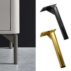 <span class=keywords><strong>Pieds</strong></span> de canapé banc de chevet latéral de luxe moderne <span class=keywords><strong>pieds</strong></span> de téléviseur acier noir chrome or meubles en métal armoire de lit <span class=keywords><strong>pieds</strong></span> de canapé pour canapé - Product Image 6