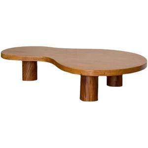 Wabi-sabi mobili in <span class=keywords><strong>legno</strong></span> massello retrò nordico minimalista piccolo tavolo log combinazione tavolo da tè - Product Image 6