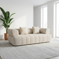 Tissu en velours personnalisé de haute qualité en forme de patte de chat pour meubles et canapés innovants ; expédié sous vide.
