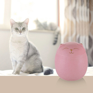 Köpekler kediler için küçük boyutu anıt <span class=keywords><strong>Urn</strong></span> seramik kedi şeklinde köpekler için külleri görüntülemek için evcil hayvan vazosu - Product Image 1