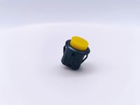 Plastik 16Mm 2pin 3A 250VAC Saklar Tombol Tekan On Off Menempel Tahan Air