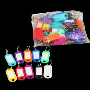 Llaveros al por mayor para motel, llaveros de plástico PP en blanco, etiquetas de equipaje, llaveros coloridos - Product Image 1