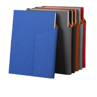 Libreta A5 Personalizada con Hebilla, Libreta de Alta Gama, Regalo para Empresas, Libreta Creativa Triple Plegable de Cuero PU