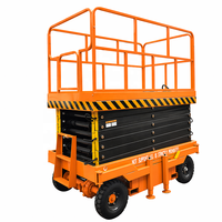 Plateforme élévatrice mobile électrique à ciseaux pour panneaux solaires 300 kg 500 kg 18 m, hauteur maximale 20 m, acier, modèles CE ISO OFY OFYM
