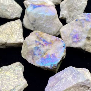 Piedra Natural de Howlite Blanca Aura al por Mayor, Cristal Curativo de Alta Calidad, Gema en Bruto a Granel para Decoración del Hogar y Regalos - Product Image 6