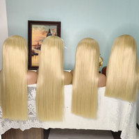 13x6 Wig Rambut Asli Vietnam Lurus Model Lace Front Wig Rambut Manusia Grosir Wig Tanpa Lem HD Lace Frontal untuk Wanita Kulit Hitam