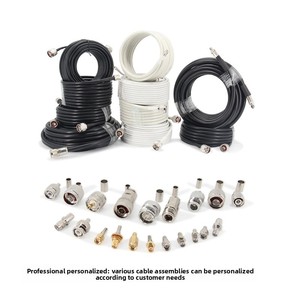 Cable Coaxial de Radiofrecuencia LMR400RF de 1/2 Pulgada, Conductor de Cobre Trenzado, Cubierta de PE, Blindaje de Lámina de Aluminio, 50 ohmios, 200 m, Telecomunicaciones - Product Image 1