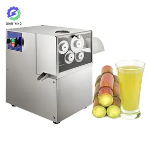 Cheap Small Commercial Industrial Sugar Cane Juice Sugarcane Juicer Machine With Emergency Button Stainless