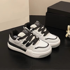 Nouvelles baskets blanches respirantes, chaussures plates décontractées polyvalentes, chaussures de course et de skate pour hommes - Product Image 3