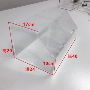 Hộp đựng kẹo acrylic cao cấp tùy chỉnh có nắp, chống bụi, dùng cho siêu thị, hộp đựng kẹo acrylic trong suốt lớn kèm muỗng xúc - Product Image 4