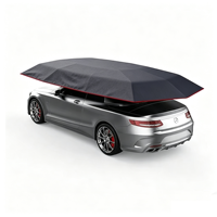 Pare-soleil intelligent pour voiture télécommandée, housse de protection anti-poussière, modes semi-automatique, entièrement automatique et solaire