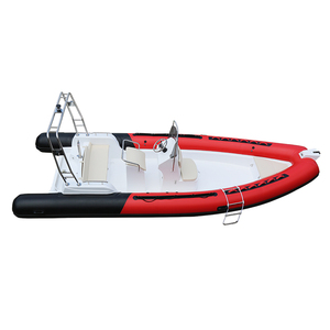 6.8m Rib-680 Dur T-Top Fibre De Verre Coque Gonflable Bateau De Pêche avec <span class=keywords><strong>Moteur</strong></span> Hors-Bord Hypalon Matériel Durable Dinghy - Product Image 3