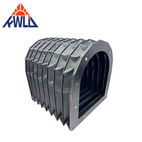 Protection de rail linéaire flexible en tissu nylon haute performance pour machine CNC, soufflet accordéon