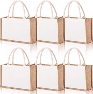 2024 Eco Laminated <strong>Jute</strong> Canvas <strong>Bag</strong> Burlap Reusable Linen Beach <strong>Bag</strong> Hessian Canvas Shopping <strong>Tote</strong> <strong>Bags</strong> With Custom Logo - Product Image 1
