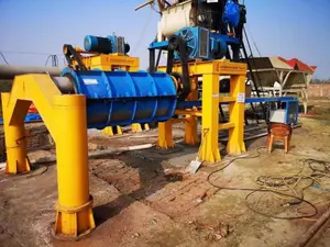 Tubo de água para jardim de cimento e concreto, 800-1500mm, máquina para fazer canais de irrigação da China para sistema de drenagem da cidade