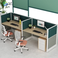 Bureau de compartiment de poste de travail linéaire de séparation de Table de bureau de vente directe d'usine