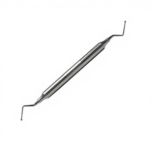Curette dentaire manuelle ergonomique en acier inoxydable pour le nettoyage parodontal, outil de soin osseux et buccal, outil de restauration dentaire - Product Image 1