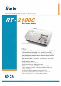 Rayto Rt-2100c <span class=keywords><strong>Medical</strong></span> Fluorescência <span class=keywords><strong>Elisa</strong></span> Microplate <span class=keywords><strong>Reader</strong></span> para Vet - Product Image 6