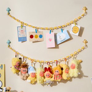 Lindo Gancho Adhesivo de Pared con Forma de Hongo, Soporte Individual para Colgar Muñecos de Peluche sin Taladro, Organizador de Almacenamiento para el Hogar - Product Image 6