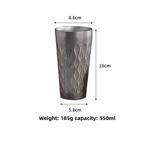 Vaso Térmico de Acero Inoxidable SilverJet 304, Doble Pared Aislada, Estilo Vintage, para Hogar, Oficina, Auto, Regalo - Product Image 6