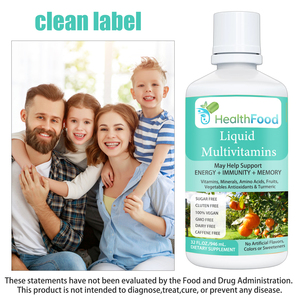 Multivitamines liquides les plus vendues avec acides aminés, contribuent à soutenir un système immunitaire robuste, favorisent l'énergie naturelle - Product Image 6