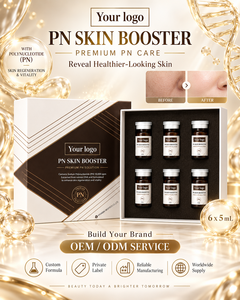 Ampoule PN Skin Booster 5mL, sérum PDRN, revitalisant pour le visage, marque privée OEM ODM - Product Image 5