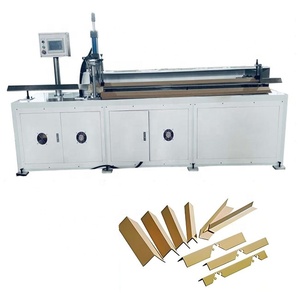 Ligne de production de protection de bords en papier pour l'emballage de meubles et d'appareils électroménagers, machine de formage de panneaux de protection en papier kraft, prix - Product Image 4