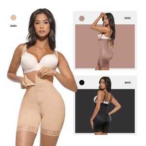 Hexin Venta al por mayor personalizado Gaine Ventre Plat Control de barriga corsé de alta compresión Fajas Body Shapers para mujeres - Product Image 6
