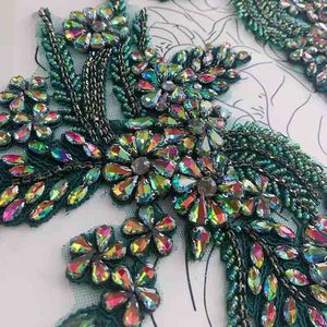 Handmade Tự Làm Hoa Thêu Ren Đính Cho Áo Len Ăn Mặc Với Mô Hình Động Vật Rhinestone Trang Trí Sew-On Made Cảm Thấy - Product Image 3