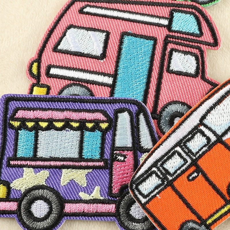 Toppa Ricamata Con Logo Motorcar - Badge Da Stirare O Cucire Su Vestiti, Tema UK & GB, Nuova