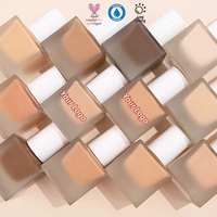 Créez votre propre fond de teint liquide de haute qualité 100 nuances Fond de teint mat et imperméable longue durée