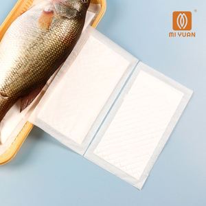 Wholesale Price <b>Meat</b> Vegetable Fish Soaker 260*150mm Disposable Food Grade Fresh Water Absorbent Soaker Pad - Product Image 1