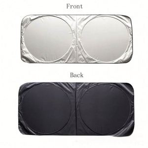 Parasol para Parabrisas Delantero Grande al por Mayor con Logotipo Personalizado, Protector Solar Reflectante con Protección UV y Resistente al Calor para Exteriores - Product Image 3