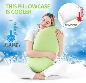 Wholesale High Quality Standard Size Broad Bean Shape Contour Memory Foam Neck Pillow For Sleeping