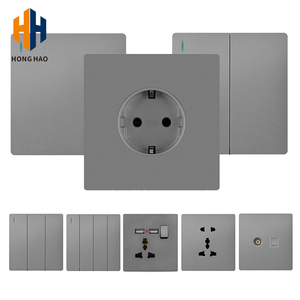 2025 EU tiêu chuẩn điện tường chuyển đổi bền pháp ổ cắm tường ổ cắm tối đa 45A hiện tại 4-cách chuyển đổi Loại - Product Image 5