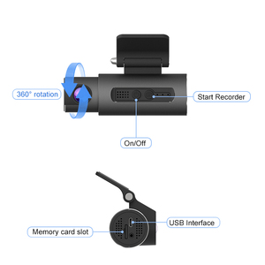 Dash Cam 2 Channels 1080p Hd <b>Camera</b> Car Video Recorder <b>Night</b> <b>Vision</b> Dual Driving DVR Dashcam for HZ053 Dash Cam HZ053 - Product Image 1