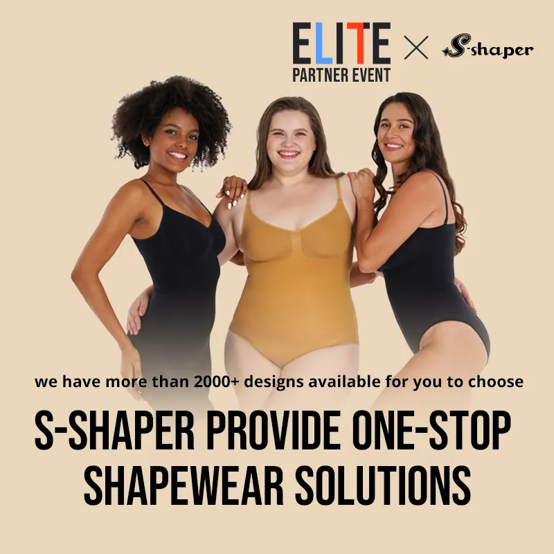 S-SHAPER महिलाओं सहज स्लिमिंग पेट नियंत्रण बट चोर हवाई चप्पलें Bodysuit Jumpsuit Shapewear