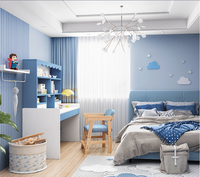 Bureau pour enfants YQ JENMW avec pieds réglables en hauteur, table d'étude