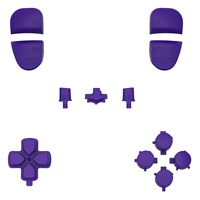 EXtremeRate Boutons complets personnalisés Boutons clés de remplacement pour contrôleur PS5 Dualsense Edge