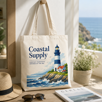 Sac fourre-tout en toile écologique, vente en gros d'usine, logo personnalisé imprimé, sac pliable