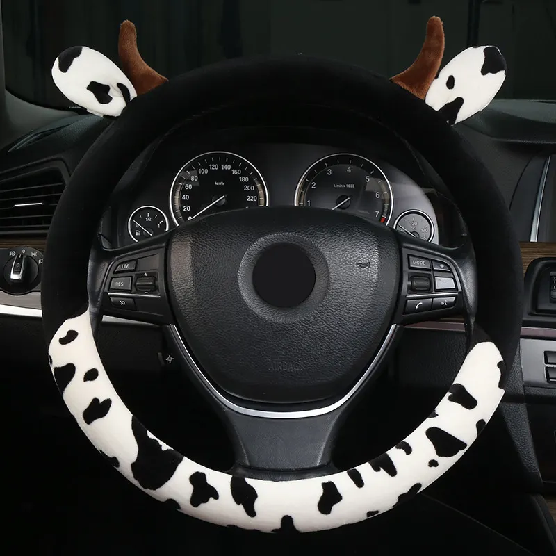 メーカーダイレクトファッションプリントステアリングホイールカバーFour Seasons General Washable Steering Wheel Protective Cover