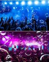 Mesin gelembung asap LED 2000w terlaris dengan Remote Control nirkabel