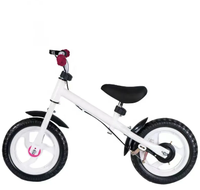 Vélos d'équilibre pour enfants en acier haute technologie avec fourche en acier, vente directe d'usine, freins à tambour, best-seller