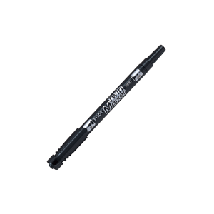 MEF-12EU Twin Marker Double Tip Oil Based Permanent Marker Fine Extra Fine Twin Cap <b>Drawing</b> <b>Office</b> Marker - Product Image 1