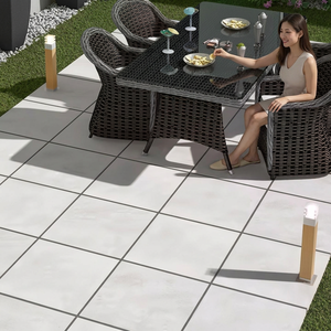 Hammer <b>Stone</b> Grey R11 20mm Thick Porcelain Outdoor Tiles Heavy Duty Non Slip Interlocking Garden <b>Paving</b> Slabs 60x60cm - Product Image 1