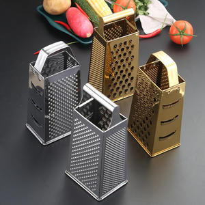 4 Sided Box <b>Grater</b> Kitchen Gadgets Manual Cheese <b>Nutmeg</b> Shredder <b>for</b> Fruits & Vegetables Potato Slicer Vegetable Slicer Tool - Product Image 2